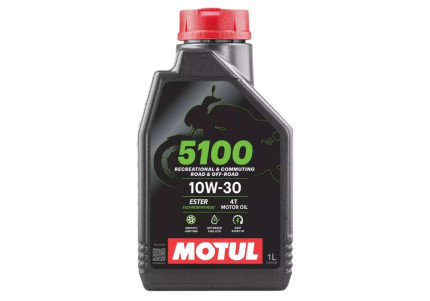 Моторна олива 4T MOTUL 5100 4T 10W-30 104062 1л