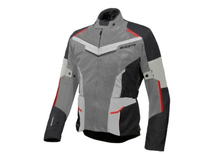 Мотокурточка Seventy JT70 ATACAMA Black Grey Red