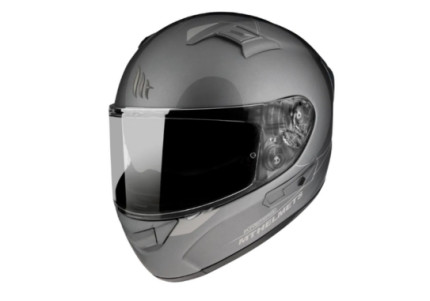 Мотошолом MT KRE SV Solid Gloss Titanium