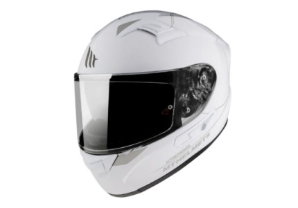 Мотошолом MT KRE SV Solid Gloss White