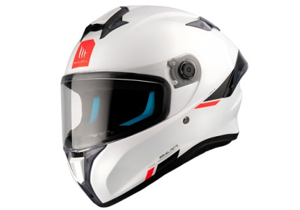 Мотошолом MT Targo S Solid A0 Gloss White ECE2206 Мотошолом MT Targo S Solid A0 Gloss White ECE2206