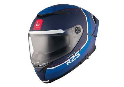 Мотошолом MT THUNDER 4 SV R25 C7 Matt Blue