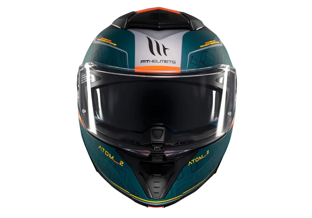 Придбати Мотошолом MT ATOM 2 SV DESTINY C6 Matt Green в АртМото