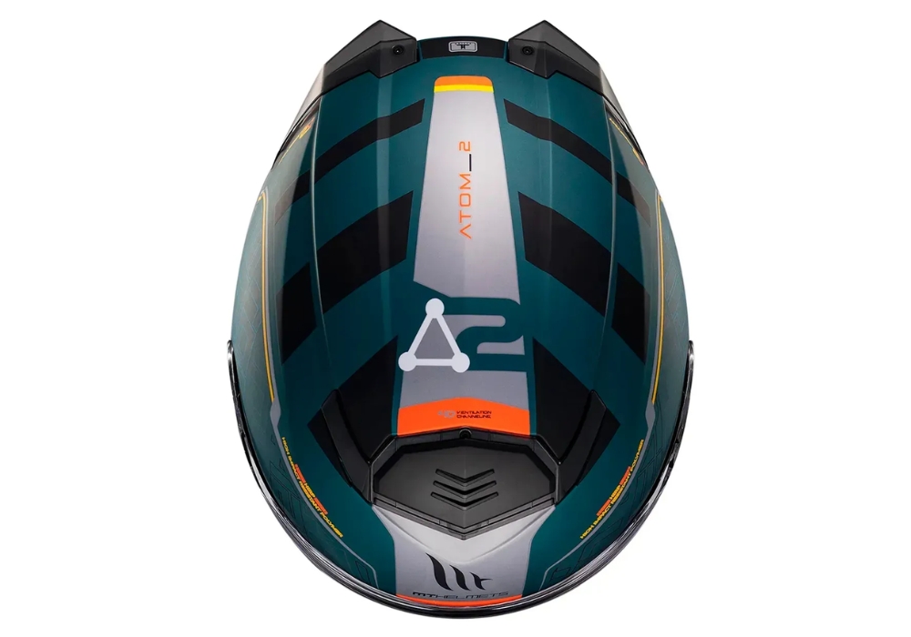 Придбати Мотошолом MT ATOM 2 SV DESTINY C6 Matt Green в АртМото