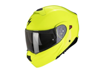 Мотошолом Scorpion EXO-930 EVO Solid Neon Yellow Мотошолом Scorpion EXO-930 EVO Solid Neon Yellow