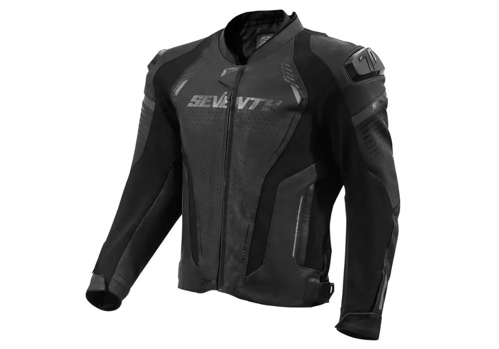Придбати мотокуртка Seventy JL24 Spoiler Black: ціни, відгуки